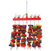 Bird Jewel hanging toy with colorful sticks and bell 70x40cm