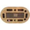 Magic Cat Interactive Scratching Post Oval 1 Cardboard 52x30x6cm