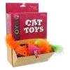 Magic Cat jucărie mouse bumbac cu catnip 6cm 40buc