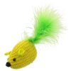 Magic Cat jucărie mouse bumbac cu catnip 6cm 40buc