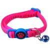 Magic Cat Nylonhalsband XS rosa 1x19-31cm
