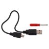 Dog Fantasy LED guler nailon rosu 65cm