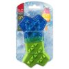 Câine Fantasy Cooling Bone Toy Verde-Albastru 13,5x7,4x3,8cm