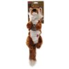 Dog Fantasy plüss játék nyikorgó róka 45cm