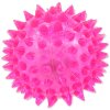Jucărie Dog Fantasy Minge LED roz 6cm