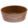 Miska dla psa Fantasy, wzór drewna, brązowa, 12,5 cm, 300 ml