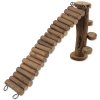 Small Animals wooden climbing frame with steps 19x30cm