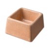 BE-MI concrete square bowl