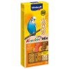 Tyčinky Vitakraft Kracker Trio Mix andulka, s medom, pomarančmi a popcornom 3ks