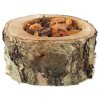 Nature Land Nibble Fruit-filled Wooden Bowl 120g