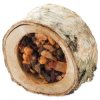 Nature Land Nibble Fruit-filled Wooden Bowl 120g