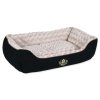 Scruffs Wilton Box Bed fekete L 75x60cm