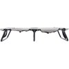 Dog bed with net, black/grey