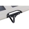 Dog bed with net, black/grey
