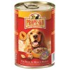 PROPESKO Dog kuřecí a játra v omáčce, kousky 415 g
