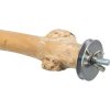 Természetes csavaros süllő, 20 cm/ø 20-30 mm, kávéfa