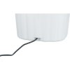 Pítko / fontánka FLOWER, 2 l/18,5 × 13 × 18,5 cm, plast, biela/sivá (RP 1,20 €)
