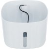 Pítko / fontánka FLOWER, 2 l/18,5 × 13 × 18,5 cm, plast, biela/sivá (RP 1,20 €)