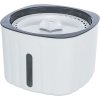 Pítko / fontánka FLOWER, 2 l/18,5 × 13 × 18,5 cm, plast, biela/sivá (RP 1,20 €)