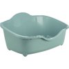 Katzentoilette DAVIO TOP, 56 x 39 x 39 cm, grün/weiß
