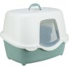 Katzentoilette DAVIO TOP, 56 x 39 x 39 cm, grün/weiß