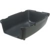 Spare bottom part for transport box CAPRI II - 39820, 39821, 39822 - dark gray