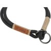 BE NORDIC polostahovací obojek, černá/písková (Velikost BE NORDIC polostahovacího obojku L-XL: 55 cm/ ø 13 mm)