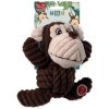 Dog Fantasy Safari Monkey Toy with Knot, Squeak 18cm