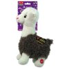 Câine Fantasy Jucărie de pluș lamă scârțâit amestec de culori 26cm