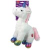 Kutya Fantasy kitömött játék nyikorgó egyszarvú színkeverék 26cm