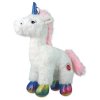 Kutya Fantasy kitömött játék nyikorgó egyszarvú színkeverék 26cm