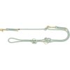 Soft Rope prodlužovací kulaté tkané vodítko, šalvěj/máta (Velikost vodítka SOFT ROPE prodlužovací S-XL: 2,00 m/ 10 mm)