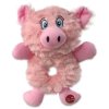 Jucării pentru câini Fantasy Playful Box Animal de fermă Squeaky Mix 21cm 24buc