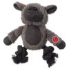 Dog Fantasy Snuggle játék keverék állatokból csomókkal és nyikorgóval 21cm