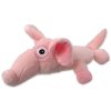 Hračka Dog Fantasy Silent Squeak slon růžový 26cm