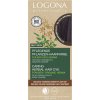 Logona Vopsea de par pudra BLACK BROWN 100g eco