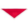 Xmas NECKERCHIEF - vánoční sametový šátek, červená