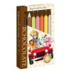 Belgische Milchschokolade. - Buntstifte 100g DIE SCHOKOLADE