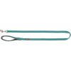 PREMIUM leash with padded handle, aqua