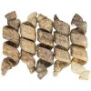 Denta Fun Curl - buffalo hide with cod [50 pcs], twisted treat, 12 cm/25 g