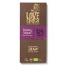 Lovechock Raw chocolate blueberry and hemp seed 85% 70 g organic