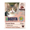 Bozita Cat kúsky v omáčke s kuracou pečeňou, tetrapak 370 g