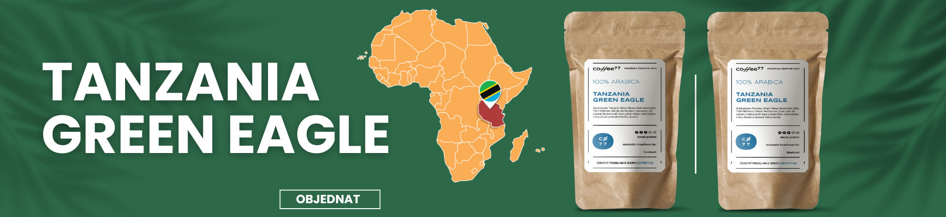 TANZANIA GREEN EAGLE AA