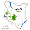 Kenya Coffee Map Sweet Marias 893x1024