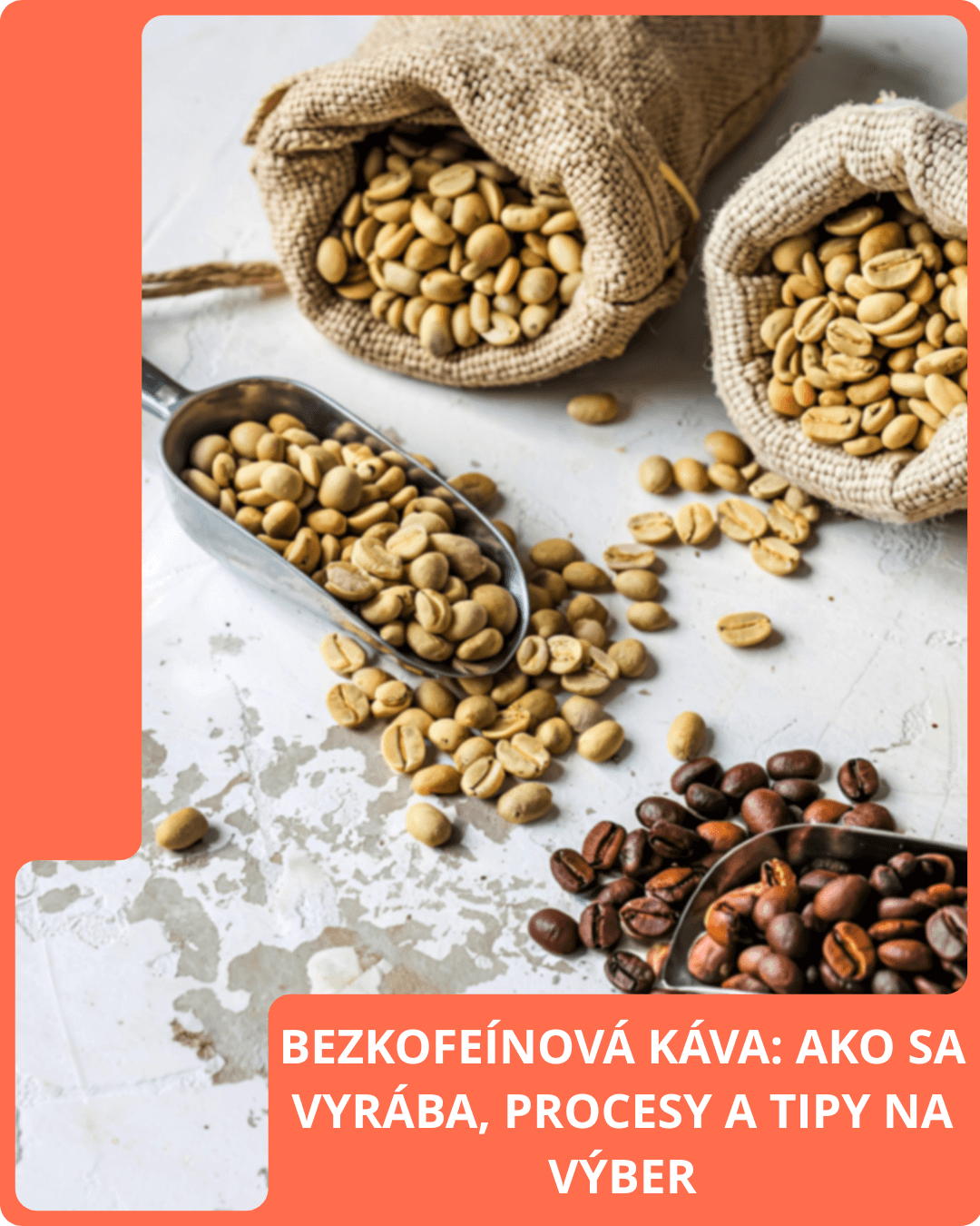 Bezkofeínová káva: Ako sa vyrába, procesy a tipy na výber