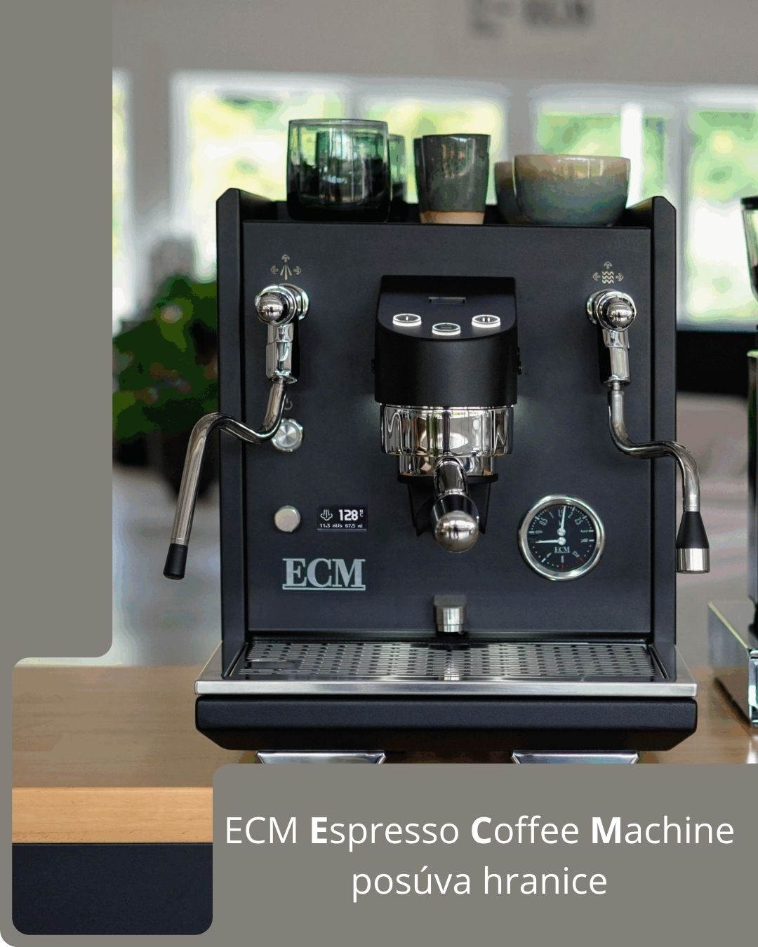 ECM Espresso machine posúva hranice