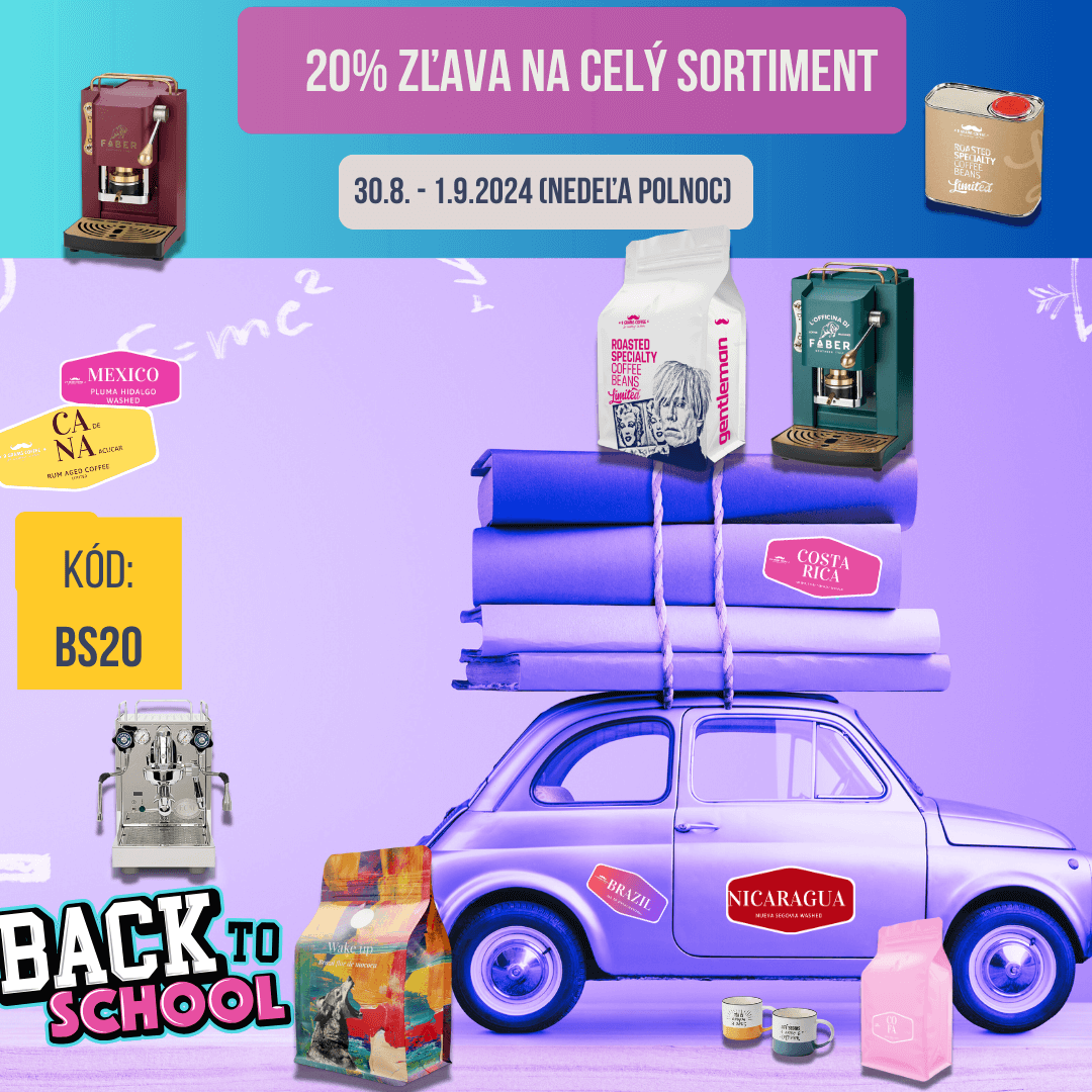 BACK TO SCHOOL! 20% zľava na celý sortiment