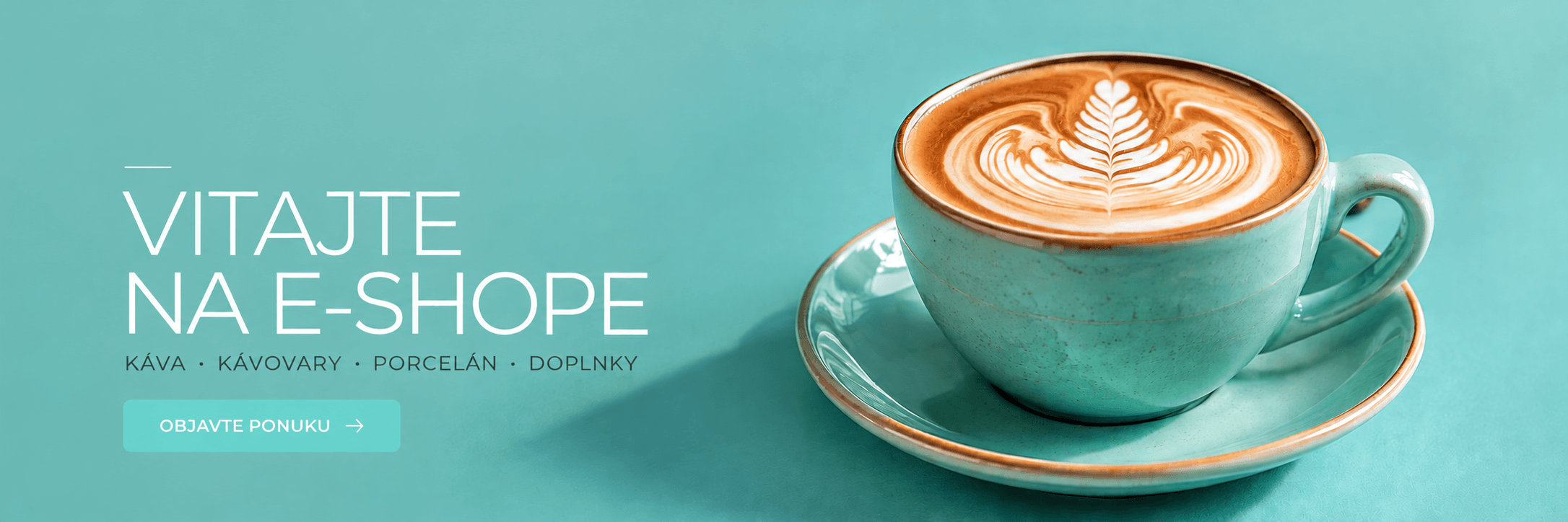 Vitajte na našom novom eshope coffeeart
