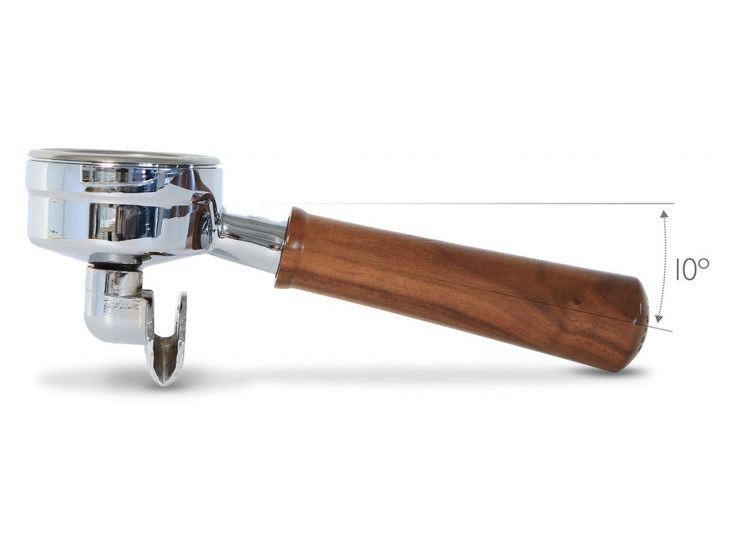 ascaso filterholder wood double 1160