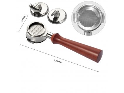 portafilter 58mm 3in1 rosewood 16f 2166